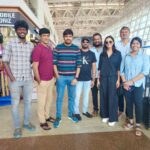Sathish Instagram - #vithaikkaaran The G.O.A.T Team on the way to Coimbatore for next schedule ❤️❤️ @venkithechamp @kvijay_pandi @whitecarpetfilms @simranguptaofficial @actor_chaams @yuva__karthick