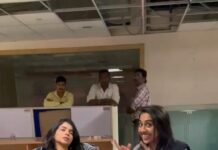 Sathish Instagram - @sivakarthikeyan pesarar nu sonna udane Enna oru aanandham Indha @pavithralakshmioffl ku 😜😜 @archanakalpathi @aishwaryakalpathi @agsentertainment @agscinemas @kishorerajkumar #NaaiSekar 🐕