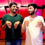 Sathish Instagram - Happiest birthday dear rockstar @anirudhofficial 🤗😍 Wishing u the best as always. You have not only given me a song for #NaaiSekar 🐕 given me life, for that I am always greatful🤗🙏🏻🤗 I am blessed to have a Friend like u Love u always 😍🤗😍 @agsentertainment