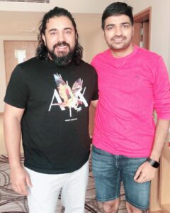 Sathish Instagram - So @nivinpaulyactor bro u r not leaving today... stay with us 🤛☺️🤗#siima