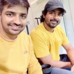 Sathish Instagram - Enjoyed a lot with @mahi7781 ‘s sixes and #csk ’s Vibe ❤️ @chennaiipl @sivakarthikeyan @udaya_sankar1986 @navneth85 #cskvslsg