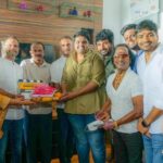 Sathish Instagram - So happy to be part of @agsentertainment #21 @archanakalpathi @aishwaryakalpathi @kishorerajkumar @pavithralakshmioffl @onlynikil God and Cinema fans bless us 🙏🏻🤗🙏🏻