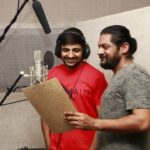 Sathish Instagram - #vithaikkaaran Dubbing started Today With Pooja ❤️😍 God & Cinema Fans Bless Us 🙏🏻🤗🙏🏻