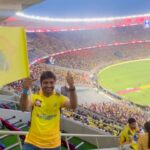 Sathish Instagram - Love You #csk❤️❤️❤️