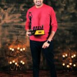 Sathish Instagram - Happy to receive One more award as “Best Debut Hero” for #naaisekar Thank u so much #KalpathiAgoram sir #Ganesh sir #Suresh sir @archanakalpathi @aishwaryakalpathi @kishorerajkumar @venkat.manickam sir @agsentertainment @agscinemas @fabstarsiconicawards @actorrizubhaiofficial @Itsmathewambrose God & Cinema fans. Love u all 🙏🏻😍🙏🏻