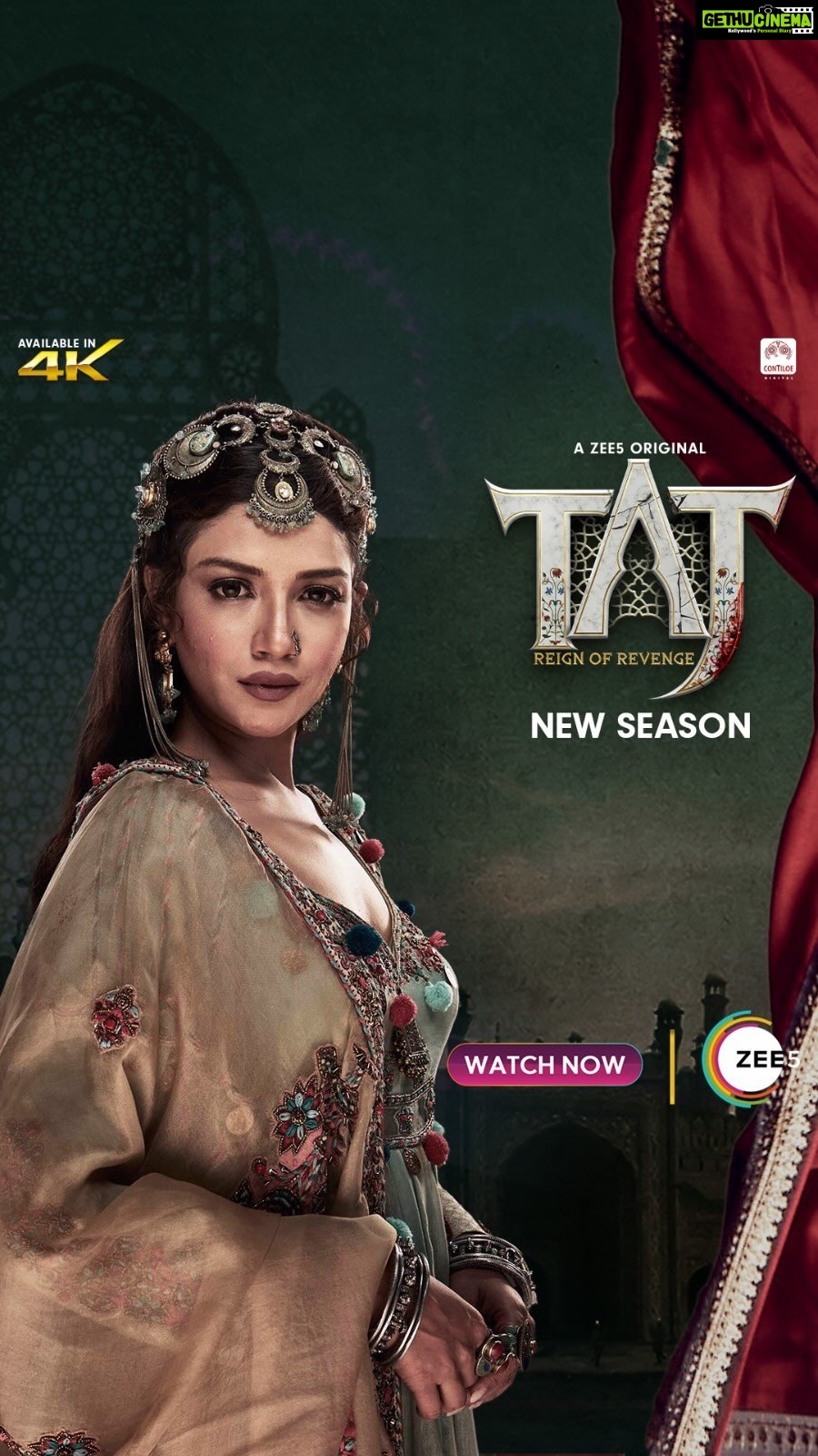 Sauraseni Maitra Instagram - Fearless and fierce Mehrunissa is determined to conquer the throne and the Mughaliya kingdom with Shah Salim! Witness the rise of this kingmaker in TAJ new season! #TAJReignOfRevenge on #ZEE5, Part 1 streaming now. Part 2 premieres 2nd June. #TAJonZEE5 @naseeruddin49 @aashimgulati @aditiraohydari @aapkadharam @rahulbose7 #SandyMridul @taahashah @shubhamkumarmehraa @padma_damodaran @sauraseni1 @contiloepictures @jiansh.31 @mitanshlulla @officialsuhanijuneja_ @woffkaul @gazirouhallah @zarinawahab123 @shivani.tanksale @subodhbhave @i_pankaj_saraswat_ @anushkaaa_luhar @harshilss @roopali78 @varshaalallwani @digamber.prasad.7792 @thepawanchopra @shillpakatariasingh @omungkumar @golecha_jewels @mortantra @vibhupuri @anti.casting @neerushaa_nikhat @vikasjewelsdesigner @shetyetejal @manish_kalra_ @zee5global @nimishalok