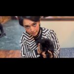 Sayani Gupta Instagram – 🐶 series cont. 

Peace before life went South that evening!
Sometimes animals have ways to protect you in their own way! 
PS: this guy looks totally different now! 🖤