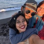 Sayani Gupta Instagram – Missing this bundle of joy & fun!
And the other hooligan!
@ayeshachauhan let’s plan the next one!

#greece #mediterranean #ageansea #blackbeach