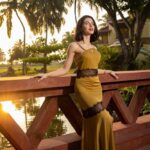 Scarlett Mellish Wilson Instagram - Bridges and sunsets at the @itcgrandgoa ! My favourite hotel in Goa , I love the Portuguese architecture, the colours , pure bliss ! Goa India