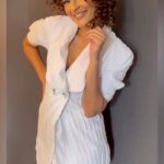 Seerat Kapoor Instagram - #Maarrich 🤍 Jewellery @aquamarine_jewellery Outfit @nan.thelabel Stylist @baldankita Assisted by @dhwaniivithalani_22 H&M @artistrybykri Assisted by @meghana_makeupandhair