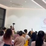 Seerat Kapoor Instagram – Some experiences enrich your soul connection. Thank you @lakshmimanchu for such an evergreen evening. @sacredpaths.usha @ushasacredpaths for taking us on a journey we shall cherish as “inward” and to the voice that united us all under one umbrella @shabnamvirmani your expression is healing ♥️

• @lakshmimanchu I want to express my heartfelt gratitude to  @sacredpaths.usha @ushasacredpaths for being a guiding light in my life. Your mentorship through Sacred Paths has been invaluable, and I cannot thank you enough for all that you do for us. You have been a mirror for me to see myself completely, and I am forever grateful for your wisdom and guidance.

Since I started working with you, I have seen a remarkable change in myself. Your insights and teachings have helped me to grow as a person, both personally and professionally. You have taught me so much about life, and I am a better person because of you.

And to my dear Shabnam @shabnamvirmani 
I had the most beautiful evening with you, filled with music and dance. Your voice still lingers in my heart and soul, and I am so grateful for the wonderful memories that we shared. Thank you for sharing your talent with us. Your voice truly has the power to move people, and I am honored to have been able to experience it.

It was even more special that I got to share it with my tribe. With love and gratitude❤️😇