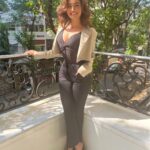 Seerat Kapoor Instagram - Kickstarting #Maarrich promotions on a bright Sunny-Seeri Day!☀️ Today was all about your love 🫶🏻🌻