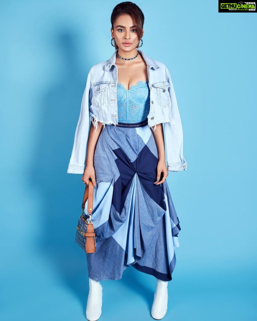Seerat Kapoor Instagram - “Don’t let one cloud obliterate the whole sky.” — Anais Nin 🦋 Stylist & Creative Direction: @styledbyzainabb Outfit: @guess @idgafthebrand @the23watts @theblingthingstore @sianofficial_ @Hogwash.in H&M: @artistrybykri Photographer: @girish_rajput_photography Asst: @pawan_dop Editor: @the_pixchanger