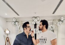 Shaam Instagram - HAPPY BDAY TO THE MACHO MAN 💪🏻💪🏻💪🏻 #happybirthdaysarathkumar sir #actorshaam ##sarathkumar #varisu #varisudu #thalapathy66