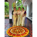 Shafna Instagram - A Fun Onam with @gops_gopikaanil & @__keerthana_anil__ !!! ♥️😘 Pics by @sajinsajin_ ♥️😘 Jewellery am wearing @trinetra_collections 🤩