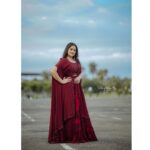 Shafna Instagram - Wearing @jazaashdesignstudio ‘s Designer Indian lehanga with modern shrug ♥️ Makeup and hair by the amazing @abilashchickumakeupartist 😍 Jewellery by my favourite @pureallure.in 😘 Clicked by @_story_telle__r 🤩