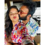 Shafna Instagram - A day well spent after so longggg and that too on the most awaited day!!!! Am happy that I could make you happy 🥰😘 I love you the most ikkaaa…. Once again happy Birthday ♥️😘 I pray and wish all good things happen to you, and all your wishes come true…. Loads n loads of kisses n hugs n love ♥️😘 @sajinsajin_