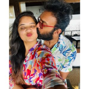 Shafna Instagram - A day well spent after so longggg and that too on the most awaited day!!!! Am happy that I could make you happy 🥰😘 I love you the most ikkaaa…. Once again happy Birthday ♥️😘 I pray and wish all good things happen to you, and all your wishes come true…. Loads n loads of kisses n hugs n love ♥️😘 @sajinsajin_