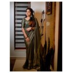 Shafna Instagram - Just flaunting my Sea green skyla georgette saree from @_taaishbythasnimsalam_ 💚 Earrings from @trinetra_collections 💚 Clicked by @zoyawedding @jinsinkhan 💚 #ootd #picoftheday #memyself #taaish #trinetra #zoyaweddings