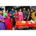 Shafna Instagram - My extended family… My favourites of Hyderabad… these ppl are so much of love♥️😘 thankyou so much darlings for making my birthday so memorable and happiest… I love you all!!! ♥️ @sowmya.sharada @actor_nandu @actorvinod_maganti @mamtha_narayan1 @soumya_kandala @actor_dwarakesh @ankitha_muler @daringirl_lucky @ramanasimhapuri 🙏🏻🙏🏻🙏🏻