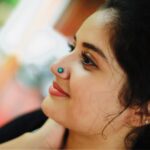 Shafna Instagram - ✨♥️ Silver screw type nosepins from @vismaya_silvernosepins ♥️ Clicked by @aashiq.aashii @the.spark.stories ♥️