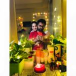 Shafna Instagram – My mirror self is – You !!! ♥️😘 @sajinsajin_