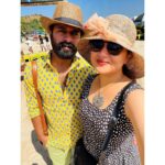 Shafna Instagram - When at Goa!!! @sajinsajin_ 👽♥️ #goadiaries🌴 #goanvibes #ourtime #dayswellspent #togetherforever #travelpartner #secondhome #goa #👽 #♥️
