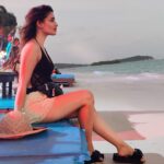 Shagun Sharma Instagram - Where id rather be 😑💜 #explore #exploremore #trend #trending #viral #viralpost #shagunsharma #beach