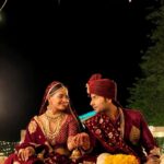 Shagun Sharma Instagram - Sonu Weds Raj ? @lakshya2204 KEEP WATCHING #IshkParZorNahin 9:30pm @sonytvofficial Pc : Super Talented @lalitmohan08 sir #explore #viral #trending #SONU #Shagunsharma #happiness #grateful #work