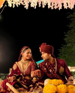 Shagun Sharma Instagram - Sonu Weds Raj ?
@lakshya2204
KEEP WATCHING #IshkParZorNahin 
9:30pm @sonytvofficial 

Pc : Super Talented @lalitmohan08  sir 

#explore #viral #trending #SONU #Shagunsharma  #happiness #grateful #work