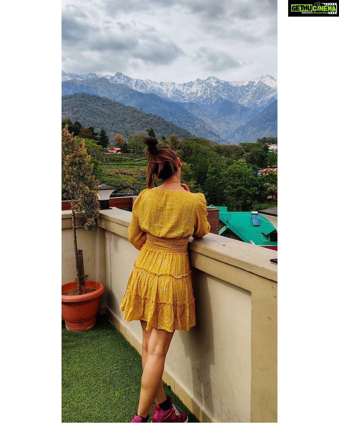 Shagun Sharma Instagram - It's so pretty and I like that❤️❤️ Last day ❤️ Will definitely miss the view n the cold ❤️ #himachalpradesh #Palampur #explorepage #explore #exploremore #exploreinstagram #viralpost #viralmore #viral #discoverpage #Shagunsharma #Sonu The Bliss Palampur