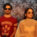 Shagun Sharma Instagram - This is as poker face as I can maintained with these mad guys 😂😂😂 Ps. My laugh ruined like 3 good takes 😂😂 @rajatverma05 @anup.d25 yaaay 👻👻👻 #Shagunsharma #explorepage #explore #reels #instareels #instagram ##phirherapheri #comedy #sonu #bhola #kartik #bhaibehen #viralpost #viral #viralvideos