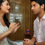 Shagun Sharma Instagram - *THIS IS JUST FOR FUN DO NOT TAKE IT OTHERWISE* @rajatverma05 Reacted the exact way I was hoping he would N #Param zoned out I think 🤣🤣 #IshkParZorNahin #reels #instagood #instareels #instadaily #explorepage #explore #viral #viralinstagram #funonset