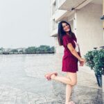 Shagun Sharma Instagram - My comfort zone ❤️ #home #pjs #shorts #casual #happy #shagunsharma #fyp #ig #love #pose Mumbai, Maharashtra