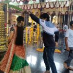 Shagun Sharma Instagram - Bueatiful place ❤️ ❤️ with a perfect song & partner @shagun__sharma #harphoulmohini #choreography❤️ #colors #keepwatching #9pm #kesariya #kerala #temple #colors @colorstv