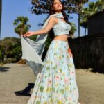 Shagun Sharma Instagram - I know!!!! I lOVE IT TOO 💙💙 Outfit by : @charismabyanumehra Styled by: @partho_ghoshal Sasural Genda phool2 @starbharat #titli #shagunsharma #shoot #work #happy #sgp2 #trending #fyp #viral #foryou #love #blessed Mumbai, Maharashtra