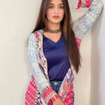 Shagun Sharma Instagram - Confidence. If you have it, you can make anything look good. 🤗❤️🦋🦋 Diane Von Furstenberg #shagunsharma #titli #fun #thursday #workmode #explore #love #blessed #happiness #trending #ig #fyp