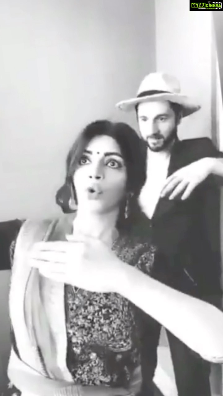 Shama Sikander Instagram - A #reel that we will cherish #forever♥️♥️ @jamesmilliron #couple #powercouple #youandme #inthistogether #beautiful #world #iloveus #kathputli #desigirl #shamasikander #jamesmilliron #jamsham