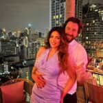 Shama Sikander Instagram - Last night in Bangkok with my loved ones…. Loved every bit of it …. My amadi @amisukhadia thank you for everything. Ur hospitality, ur love. I know you were so gone but you still came as it was our last night with you. I love u and I’m so grateful to have a friend like you. Ahh how I’m going to miss this place and you♥️🤗🤗😇😇🤩 @jamesmilliron