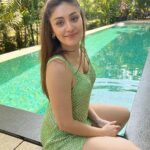 Shefali Jariwala Instagram - Life in green is a life serene 💚 #green #love . . . #poolday #pooltime #summervibes #potd #travelgram #goa