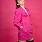 Shefali Jariwala Instagram - Thursday mood is #pink ! #thursday #instamood . . . 📸 @saurabh_sonkar Styled by @pyumishra Wearing @politesociety_official @stevemaddenindia Makeup @makeup.yasmin Hair @irshad__hair . . . #thinkpink #sassy #chic #ootd #ootdfashion #instafashion #fashion #love #pinkpower #girlboss #photography #photooftheday #photoshoot