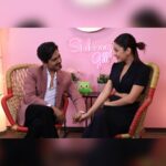Shehnaaz Kaur Gill Instagram - Shot today with Bhagwan of acting - Mr. @nawazuddin._siddiqui What a vibe and energy. Had super fun. #DesiVibesWithShehnaazGill