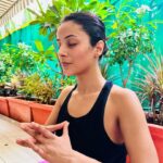 Shehnaaz Kaur Gill Instagram – Letting my body calm and relax🌸
@yogikomaleshwar