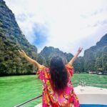 Shehnaaz Kaur Gill Instagram - Dear ocean, thank you for making us feel tiny, humble, inspired, and salty …all at once. 🌊🐬🪸 . . . . . @pickyourtrail @pullmanphuketpanwa Phi Phi Island, Phuket Thailand