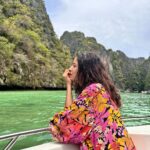 Shehnaaz Kaur Gill Instagram - Dear ocean, thank you for making us feel tiny, humble, inspired, and salty …all at once. 🌊🐬🪸 . . . . . @pickyourtrail @pullmanphuketpanwa Phi Phi Island, Phuket Thailand