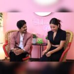 Shehnaaz Kaur Gill Instagram - Shot today with Bhagwan of acting - Mr. @nawazuddin._siddiqui What a vibe and energy. Had super fun. #DesiVibesWithShehnaazGill