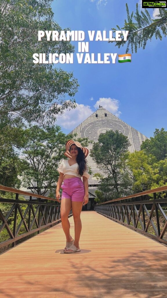 Shenaz Treasurywala Instagram - Ever been to the World’s largest meditational pyramid, the Pyramid Valley? It’s huge! Splash on some sunscreen and spend a day feeling the Godly spiritualness there! @wowskinscienceindia #WOWSkinScience #BeWOWNaturally #Bummerfreesummer Bengaluru