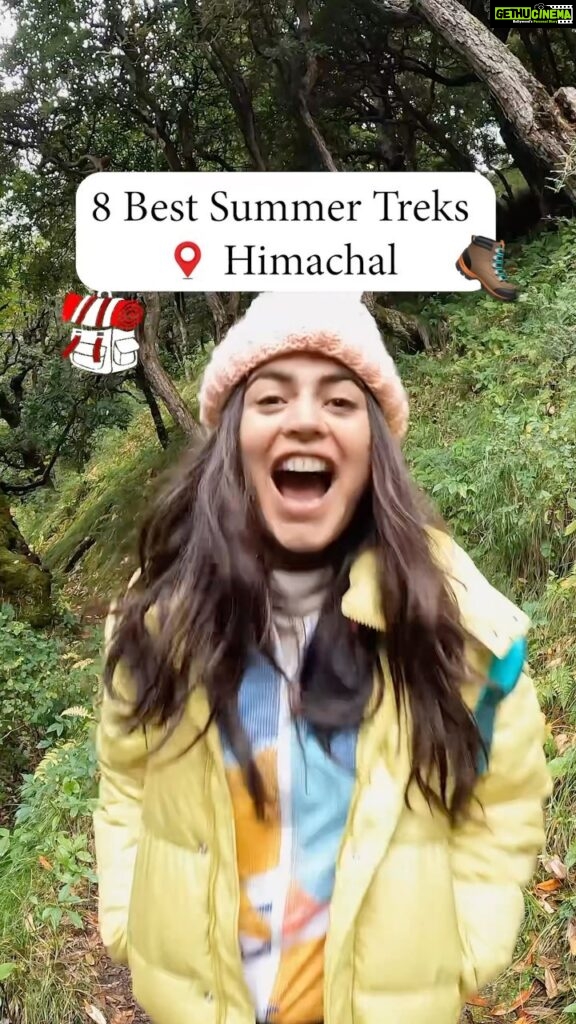 Shenaz Treasurywala Instagram - Who else loves trekking? Which treks have I missed? Pls write in the comments and save this video if you’re going to Himachal anytime! #trekmadone #himachalgram #trekhimachal Himachal Pradesh