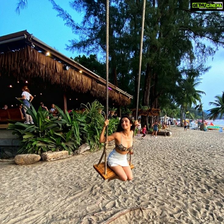 Sherlin Seth Instagram - 🌊🌻🎶 📸 @elizabethpaul__ 🤍 . . . . . #sherlinseth #thailand #phuket #bikinigirl #explore #explorepage #forthegram #forme #foryou #bollywood #sea #sand Cafe Del Mar Kamala, Phuket