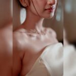 Sherlin Seth Instagram - 🕊️💫✨ . 📸 @haranish.hrf 🤍 . . . . . . . . . #sherlinseth #forthegram #foryou #forme #viralpost #whitedress #collarbone #jawline #tamilactress #tamil #bollywood #bollywoodmovies #teluguactress #telugu #goldenhour #english #beauty